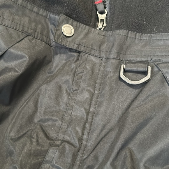 WEATHERPROOF BLACK Size 5 SNOW ADJUSTABLE BIB SKI PANT - Picture 5 of 7